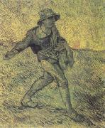 Vincent Van Gogh The Sower (nn04) oil painting on canvas